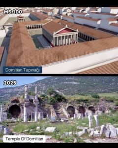 Anıtsal Merkez: Domitian Tapınağı ve Memmius Anıtı