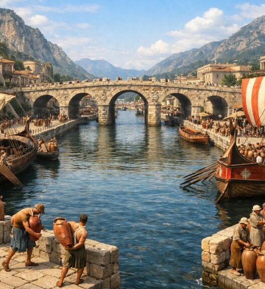 olimpos Nehir ve Anıtsal Roma Köprüsü